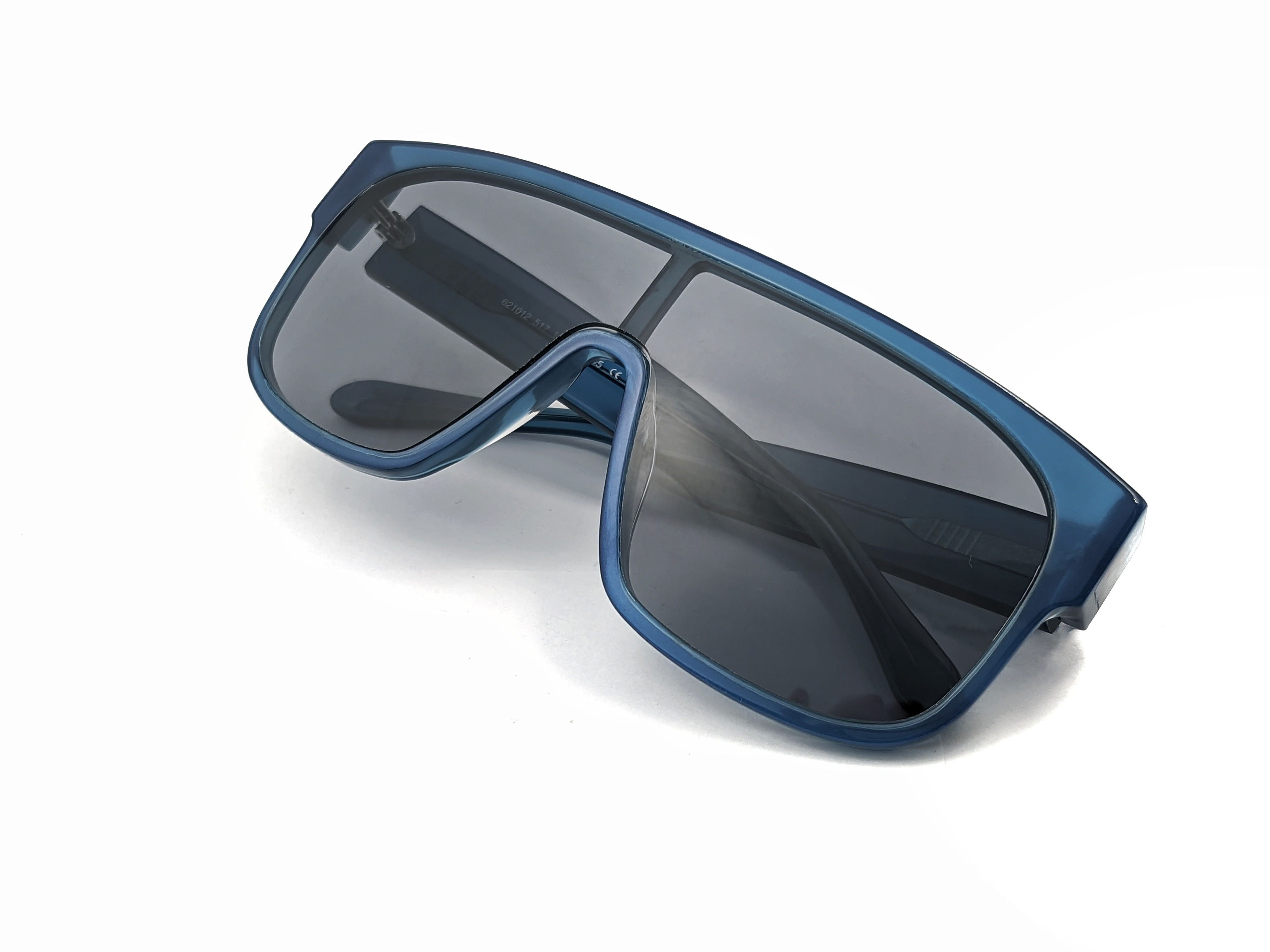 Lunettes-soleil Homme Blue Mens Square Oversized Sunglasses Glasses Frames River Shades Sunglass Men