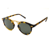 Gold Metal Tortoiseshell Acetate Sunglasses Custom Branded Sunglasses Suppliers