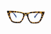 Yellow copper square newest eyeglasses frames oversized Anti-blue light glasses frame 2022 women men fashion classic luxury