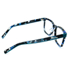 Blue Tortoiseshell Glasses Acetate Eyeglasses Frame Custom Made Eyeglass Frames Wholesale Eyewear Frames