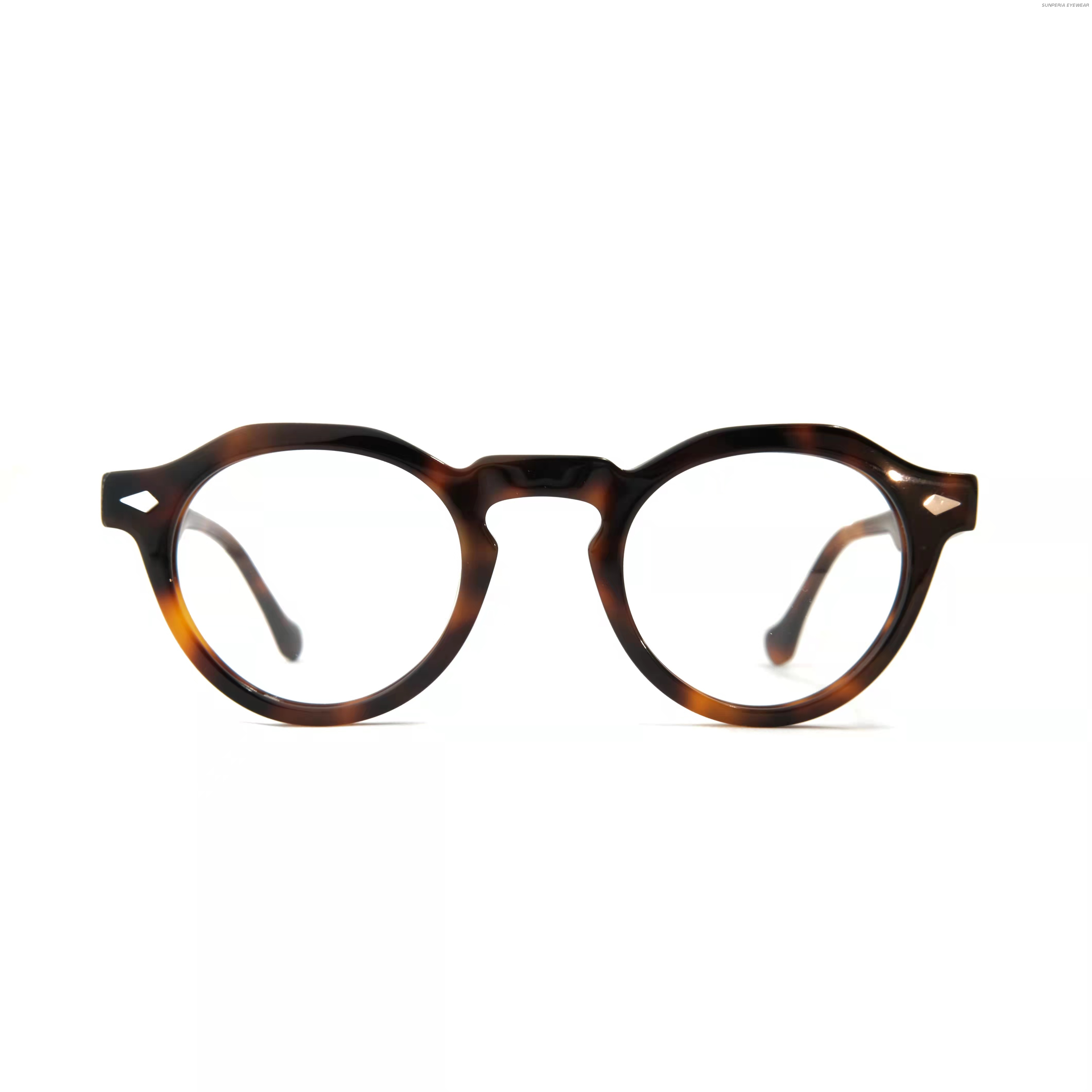 Tortoise Acetate Classical Optical Frames Gensun Eyewear Frames Spectacles Factory Eyeglass Outlet