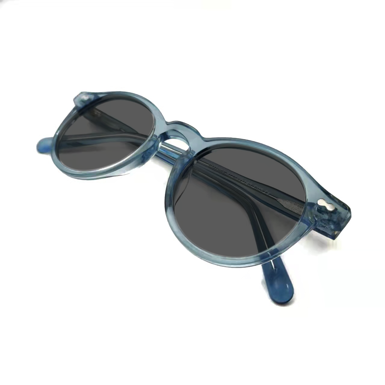 Black Acetate Customized Polarized Sunglasses Oversized Shades Custom Made Eyeglasses Manufacturers