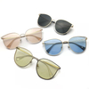 New Design Blue Lens Sunglasses Bespoke Eyeglasses Frame Manufacturers