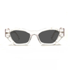 Sunperia Eyewear Custom Transparent Acetate Cat Eye Sunglasses Women Sun Glasses