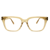 Orange Transparent Square Acetate Optical Frame Custom China Eyewear Factory Spectacles