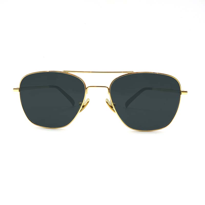 Square Metal Sun Glasses Customizable Sunglasses Acetate Sunglasses Manufacturer